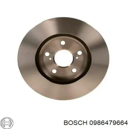 Купити 0986479664 Bosch Ротор гальмівний