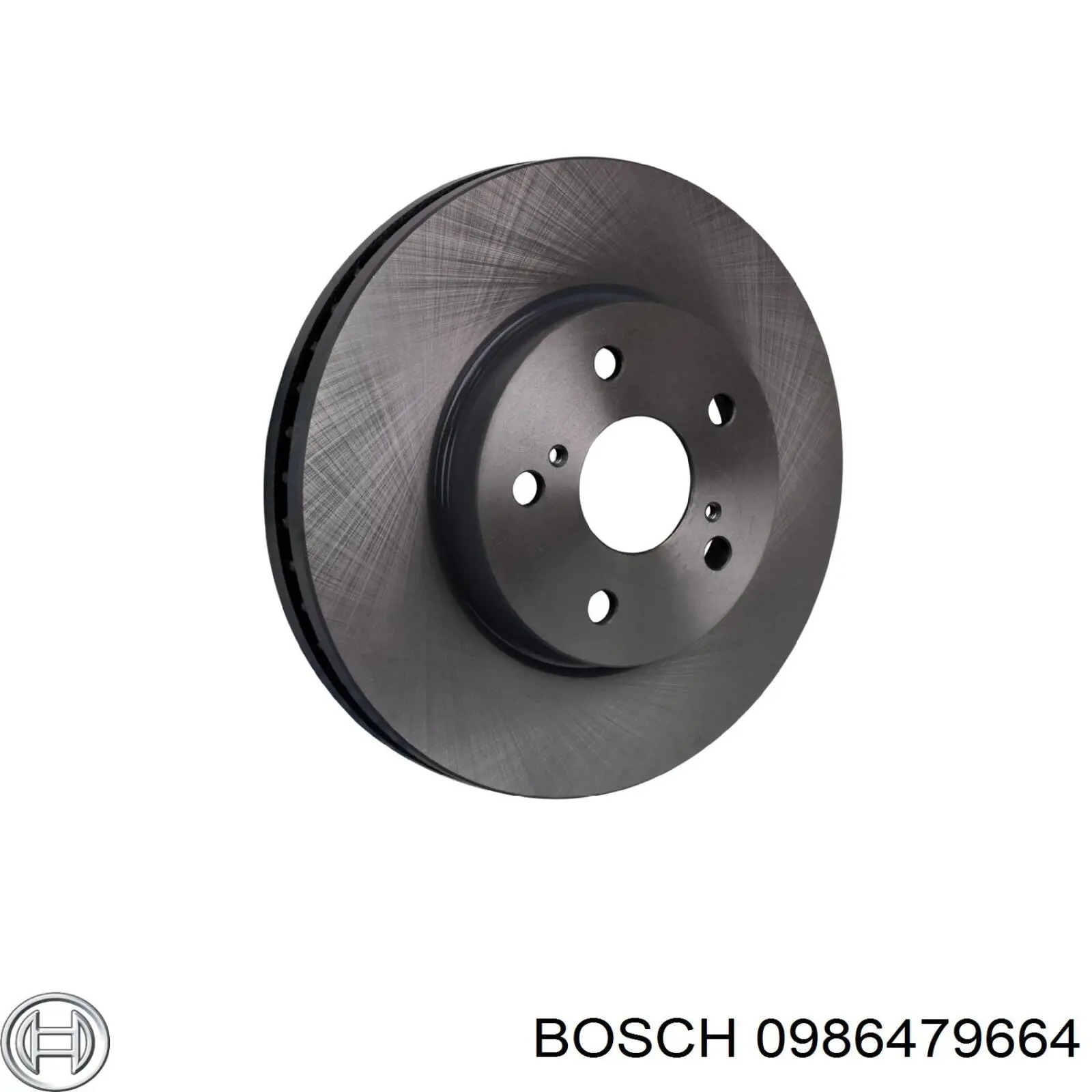 Диск гальмівний передній Bosch 0986479664