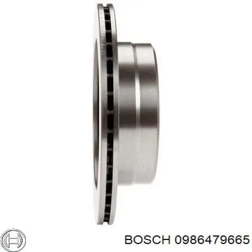 0986479665 Bosch Дискові гальма