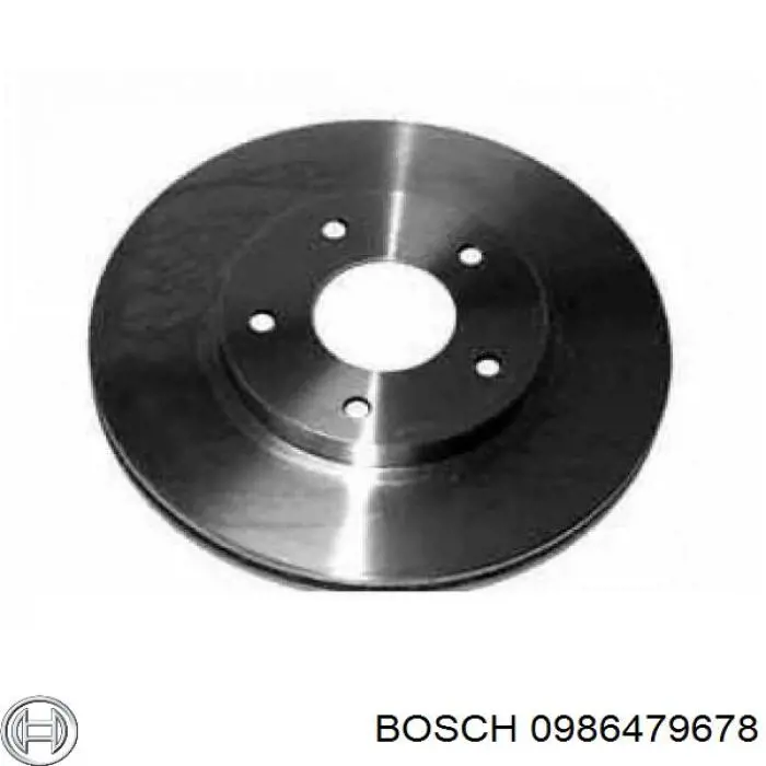 Купити 0986479678 Bosch Ротор гальмівний