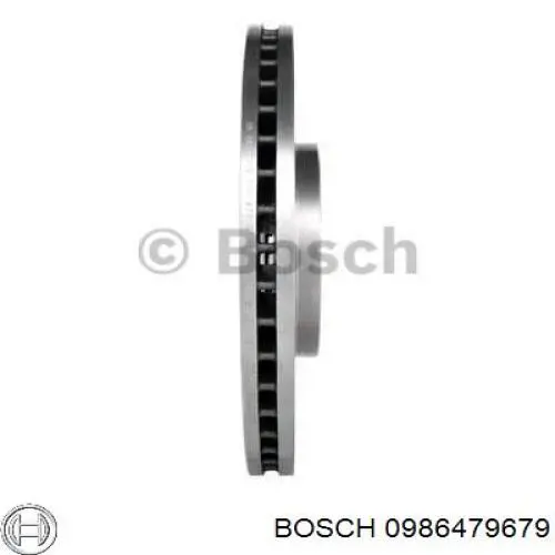0986479679 Bosch диск гальмівний передній
