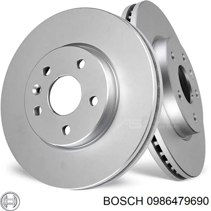 0986479690 Bosch Гальмо дискове переднє