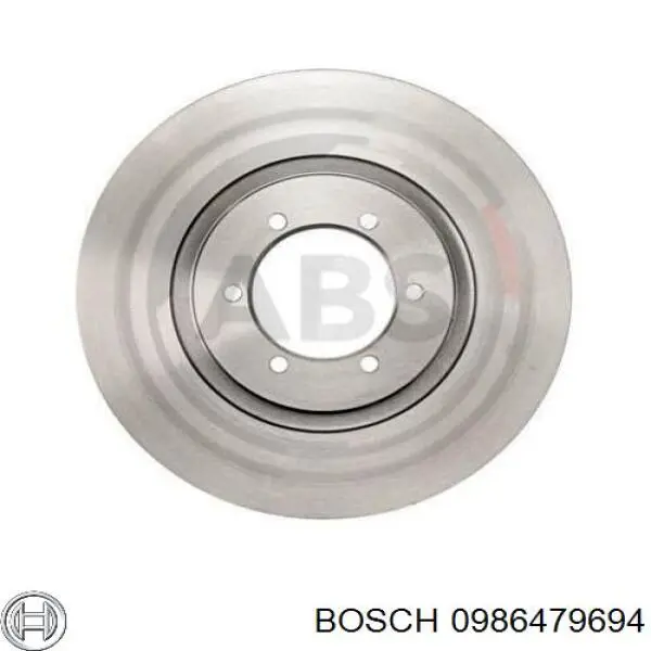 0986479694 Bosch Гальмо дискове переднє