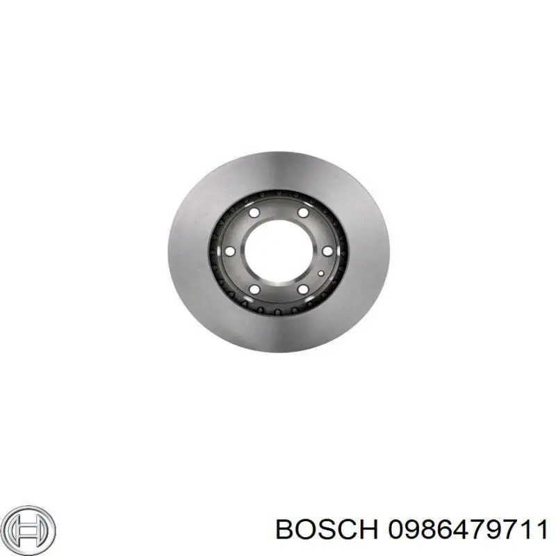 Купити 0986479711 Bosch Ротор гальмівний