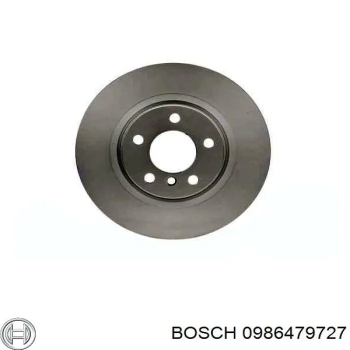 Диск гальмівний задній 0986479727 Bosch