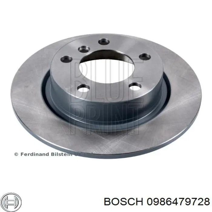 Гальмівні диски 0986479728 Bosch