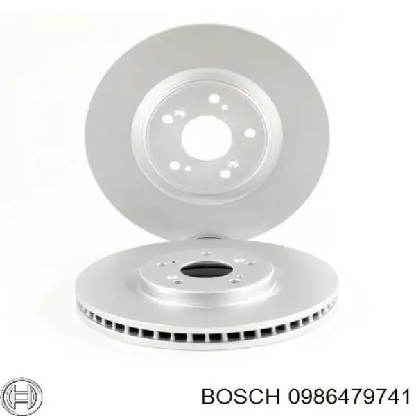 0986479741 Bosch диск гальмівний передній