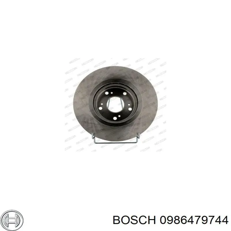 Диск переднього гальма Bosch 0986479744 ціна, від 47.36 USD