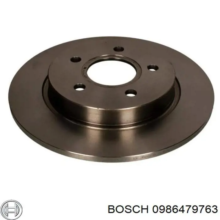 0986479763 Bosch диск гальмівний задній
