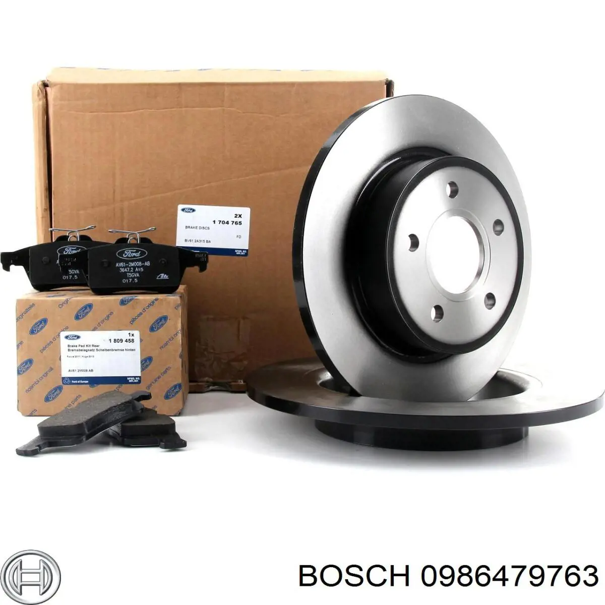 Гальмівні диски 0986479763 Bosch