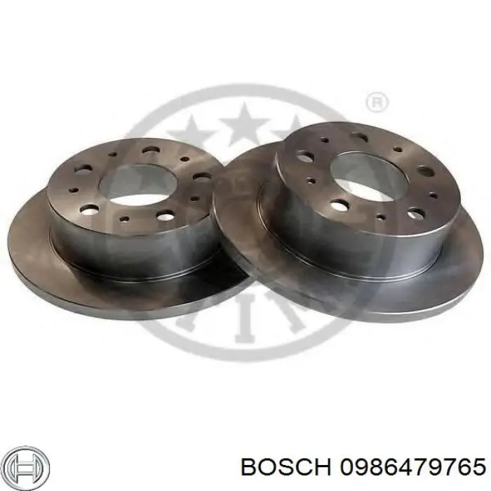 0986479765 Bosch Дискові гальма