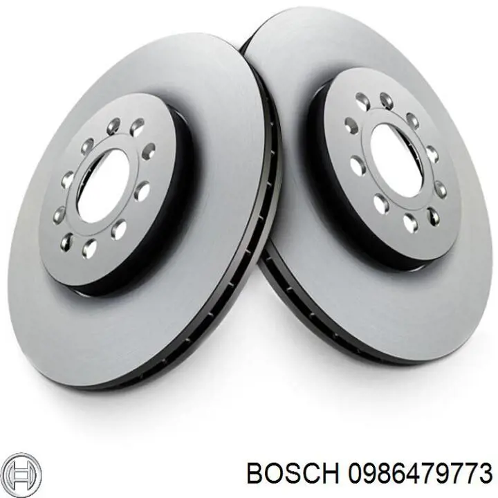 0986479773 Bosch диск гальмівний передній