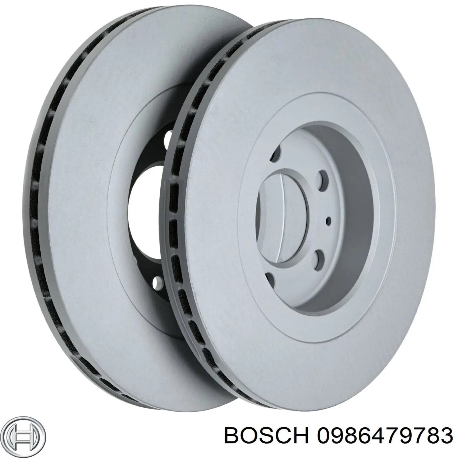 Диск гальмівний передній Bosch 0986479783