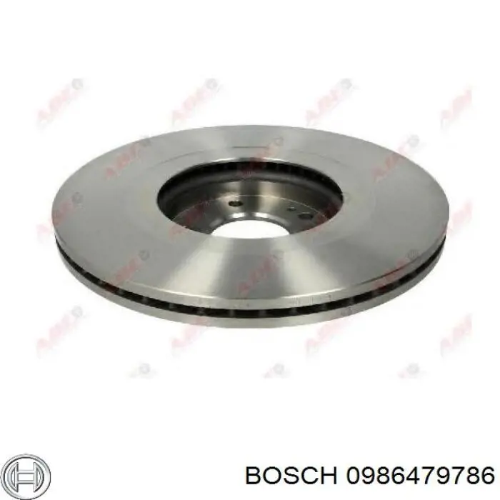 Гальмівні диски передні 0986479786 Bosch