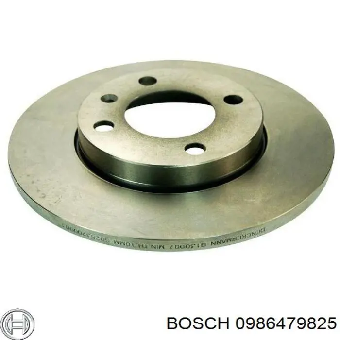 0986479825 Bosch диск гальмівний передній