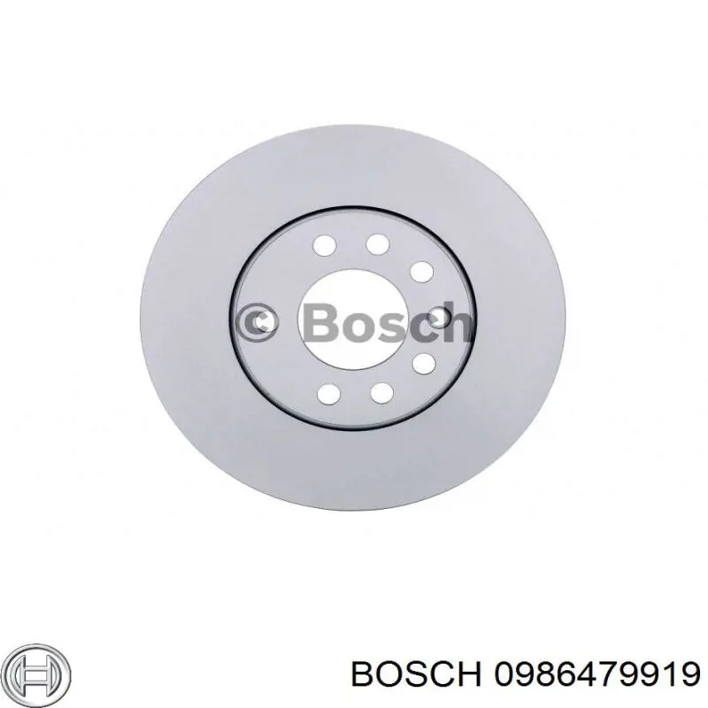 0986479919 Bosch диск гальмівний передній