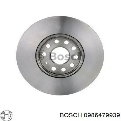 Ремкомплект передніх гальм Bosch 0986479939