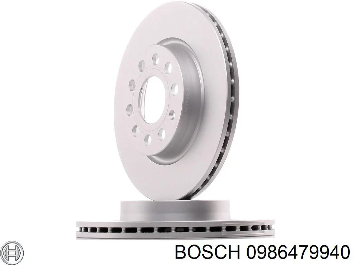 0986479940 Bosch Гальмо дискове переднє