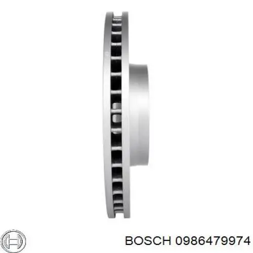 Купити 0986479974 Bosch Ротор гальмівний
