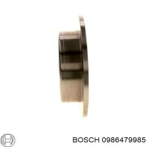 0986479985 Bosch диск гальмівний задній