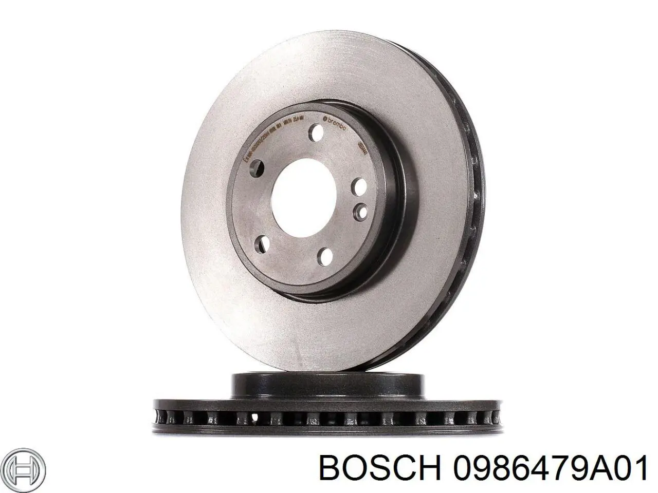 Гальмівні диски передні 0986479A01 Bosch