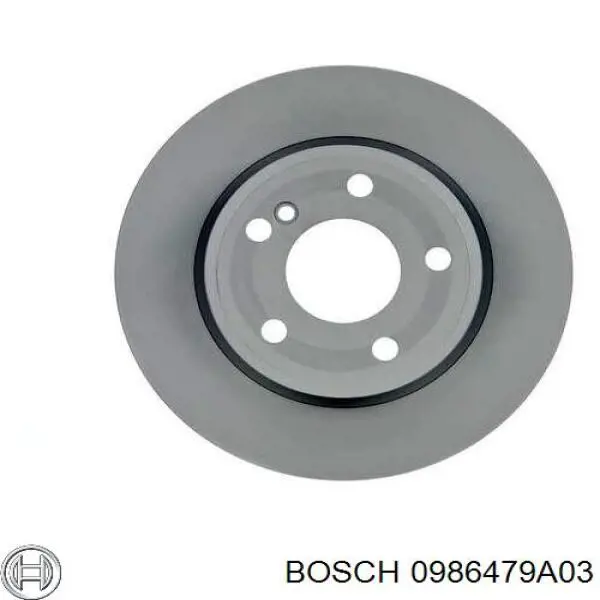 Гальмівні диски 0986479A03 Bosch