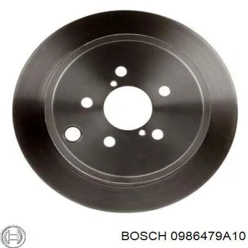 0986479A10 Bosch диск гальмівний задній