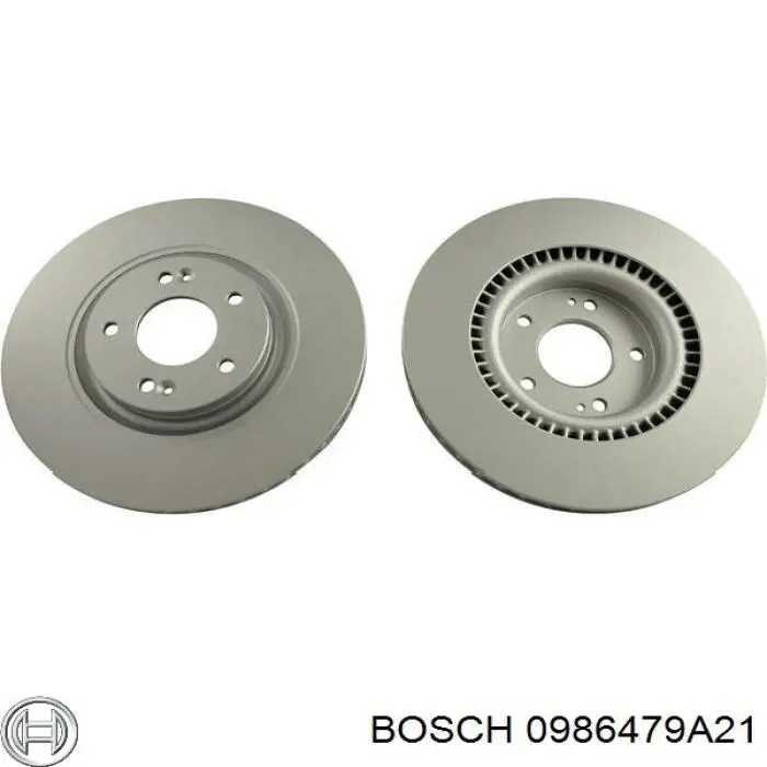Диск переднього гальма Bosch 0986479A21 ціна, від 60.55 USD