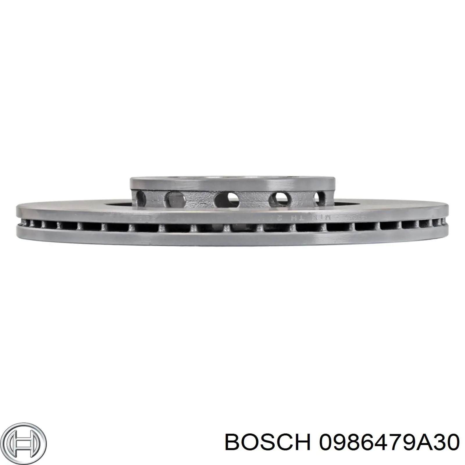 Гальмівні диски передні 0986479A30 Bosch