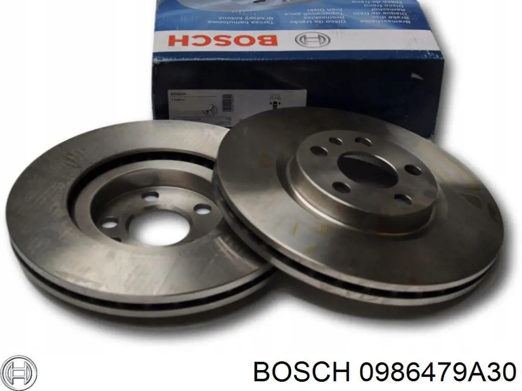 Гальмівні диски передні 0986479A30 Bosch