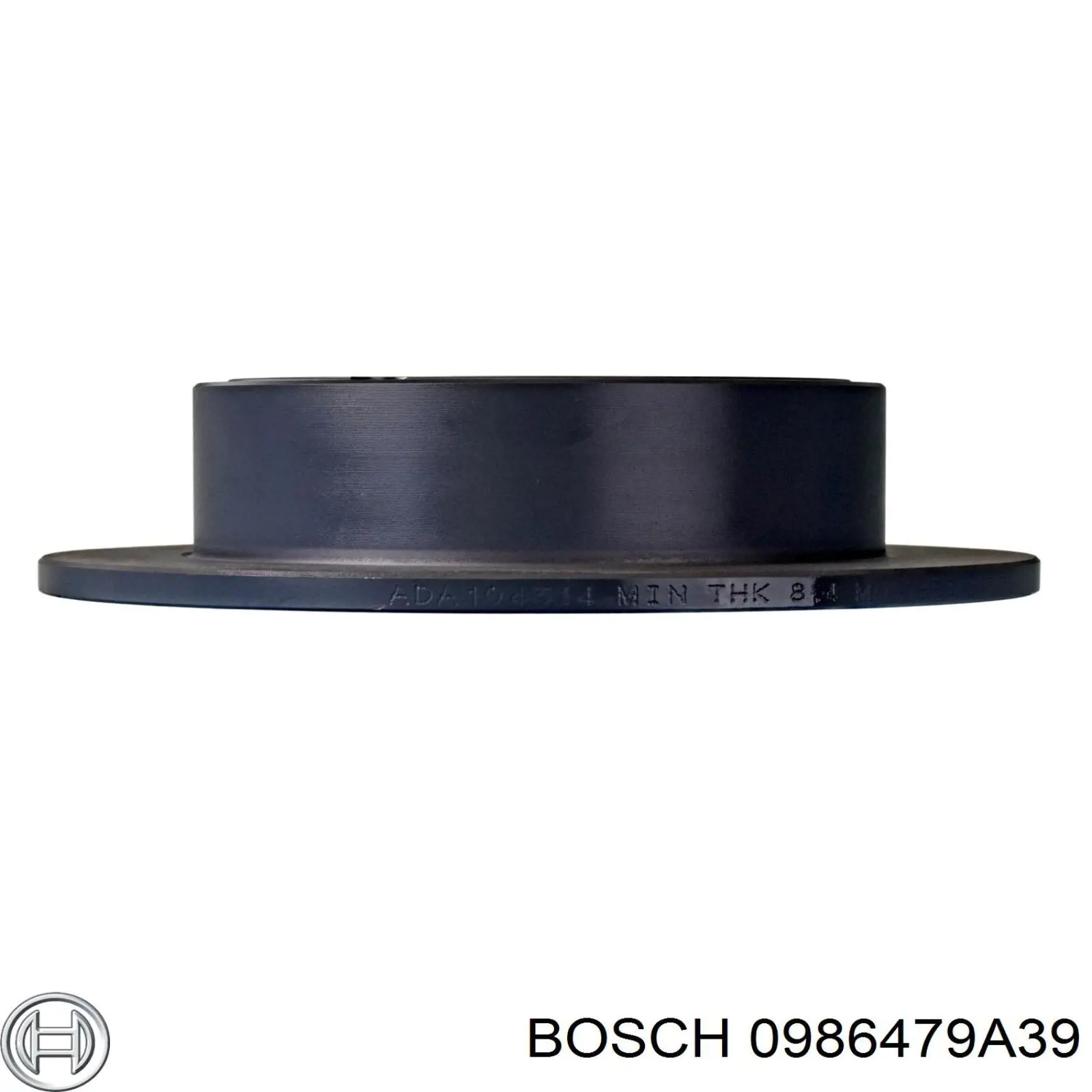 Гальмівні диски 0986479A39 Bosch