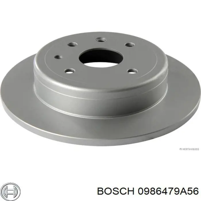Купити 0986479A56 Bosch Диск заднього гальма