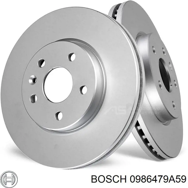 0986479A59 Bosch Гальмо дискове переднє