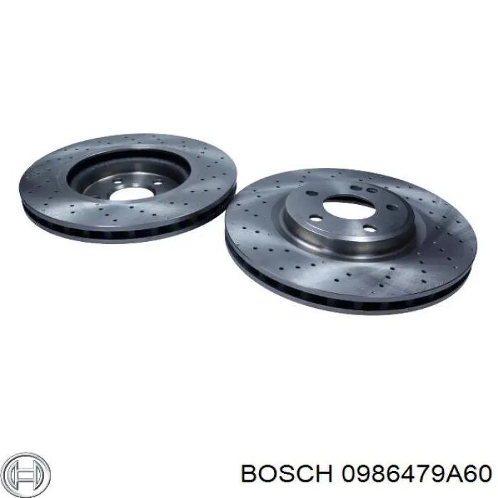 Гальмівні диски передні 0986479A60 Bosch