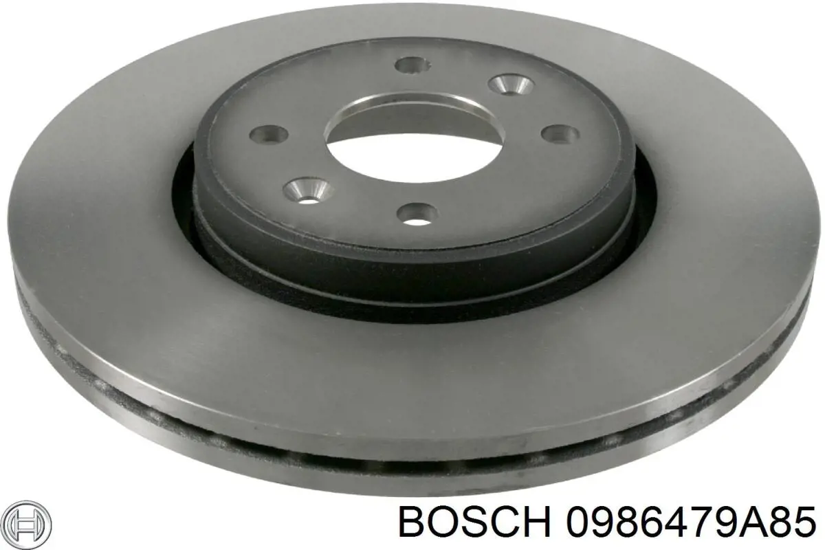 Диск гальмівний передній 0986479A85 Bosch