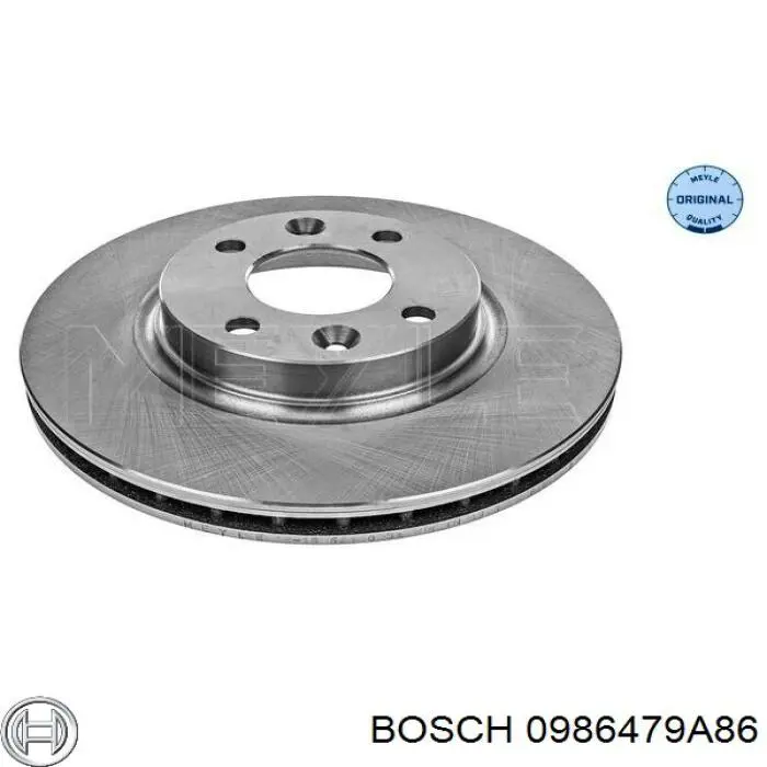 Купити 0986479A86 Bosch Ротор гальмівний