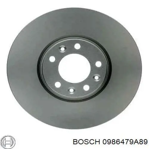 0986479A89 Bosch диск гальмівний передній