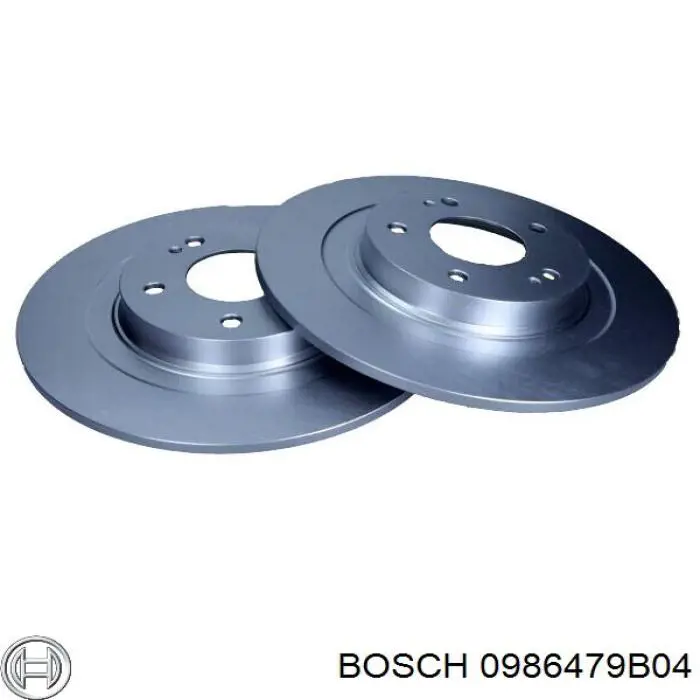Гальмівні диски 0986479B04 Bosch