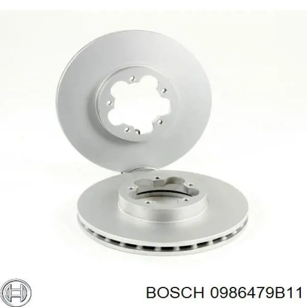 0986479B11 Bosch Гальмо дискове переднє