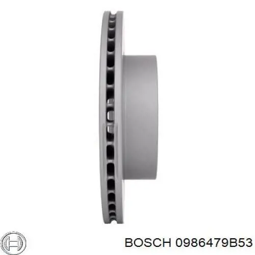 Гальмівні диски передні 0986479B53 Bosch