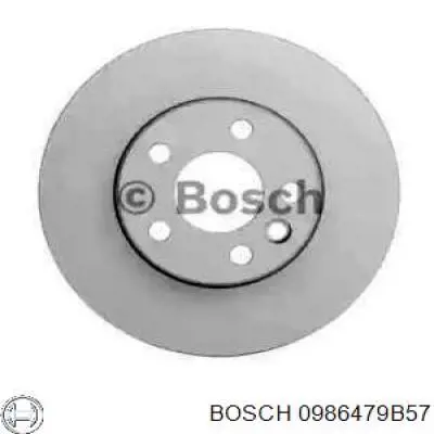 0986479B57 Bosch диск гальмівний передній