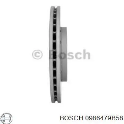 0986479B58 Bosch Гальмо дискове переднє