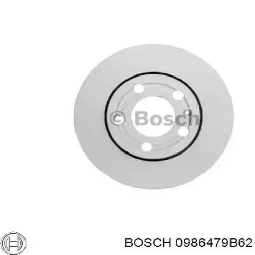 0986479B62 Bosch диск гальмівний передній