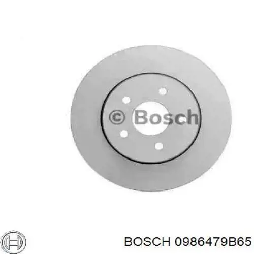 0986479B65 Bosch диск гальмівний задній