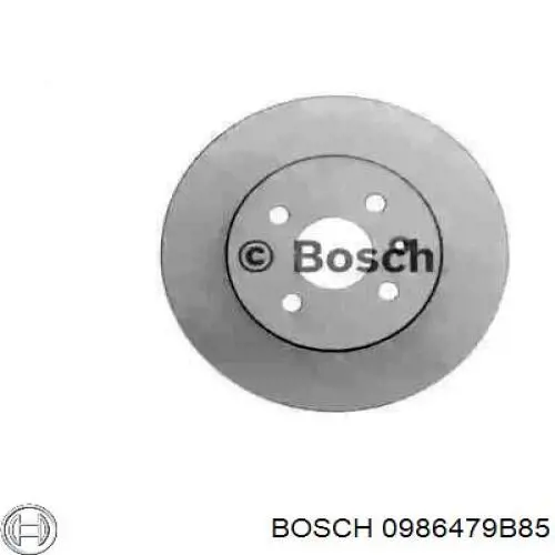 0986479B85 Bosch диск гальмівний задній