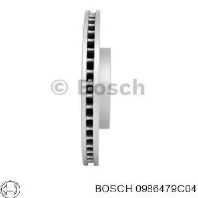 Диск гальмівний передній Bosch 0986479C04