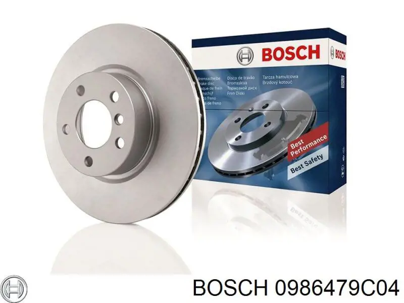 Купити 0986479C04 Bosch Ротор гальмівний