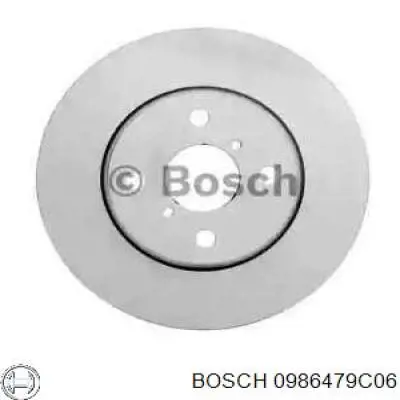 Диск гальмівний передній 0986479C06 Bosch