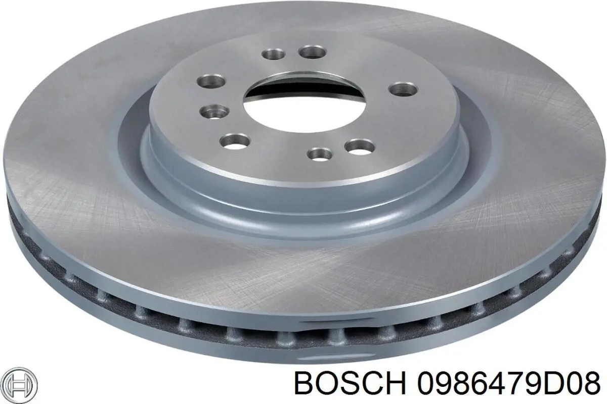 Гальмівні диски передні 0986479D08 Bosch