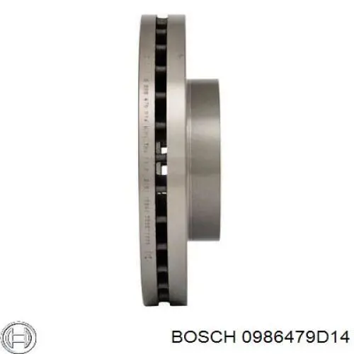 Диск гальмівний задній Delphi BG9356